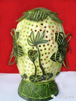 西瓜花瓶